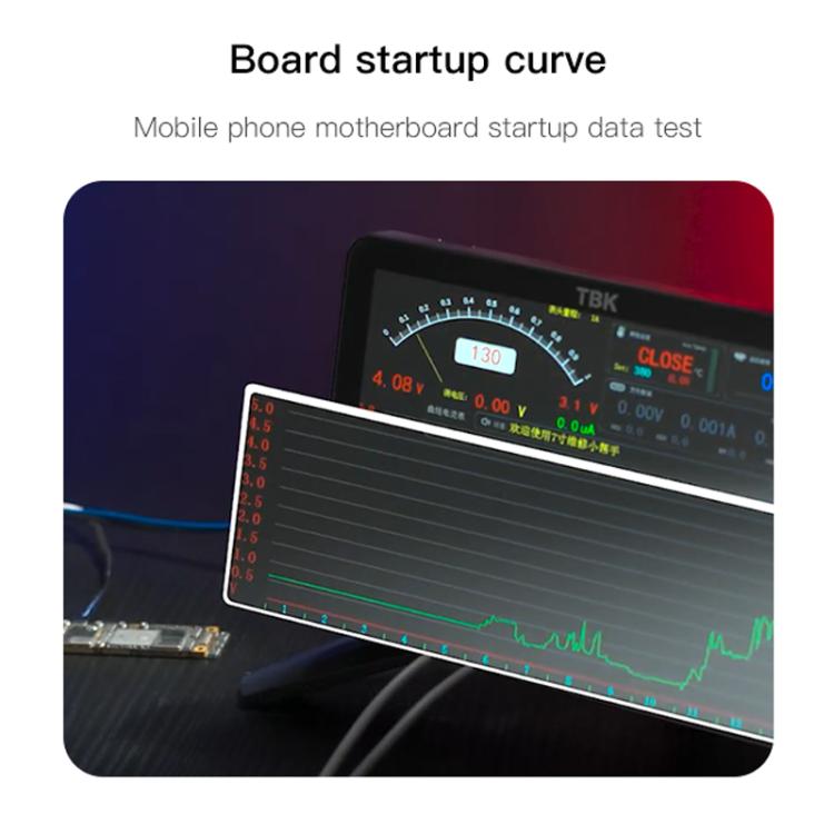 TBK D7 Multifunctional Curve Waveform Meter with Electric Soldering Iron Function