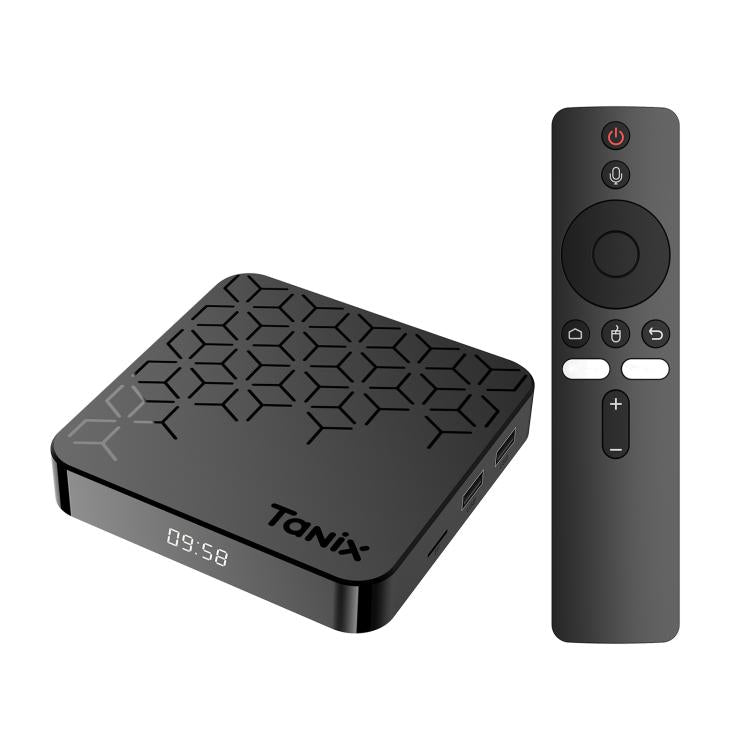 Tanix TX7 8K UHD Android 14 Smart TV Box with Remote Control, Allwinner H728 Octa-Core, 2GB+16GB, 4GB+32GB