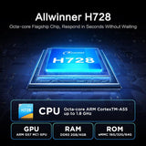 Tanix TX7 8K UHD Android 14 Smart TV Box with Remote Control, Allwinner H728 Octa-Core, 2GB+16GB, 4GB+32GB