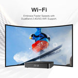 Tanix TX7 8K UHD Android 14 Smart TV Box with Remote Control, Allwinner H728 Octa-Core, 2GB+16GB, 4GB+32GB