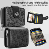 VIETAO VT-ZP-241 Multifunctional Leather Card Holder Wallet