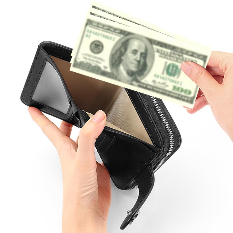 VIETAO VT-ZP-241 Multifunctional Leather Card Holder Wallet