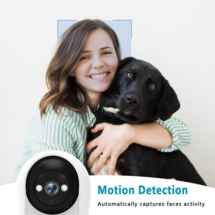 V5 3MP Home HD Full Color Two-Way Video Call Camera Support One-Click Call, EU Plug, US Plug