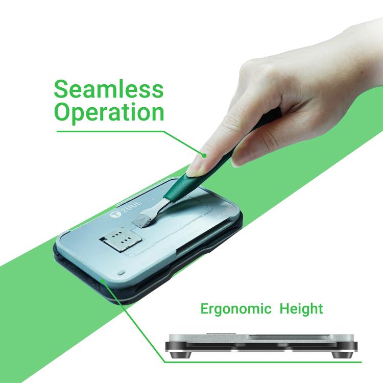 2UUL BH13 Midreball Base Logic Board BGA Reballing Platform Set for iPhone 12-16 Pro Max, 2UUL BH13