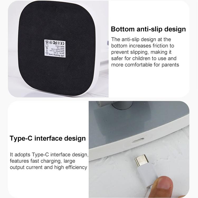 Smart Voice Control Five Brightness AA-Grade Eye Protection LED Desk lamp, SD903AB