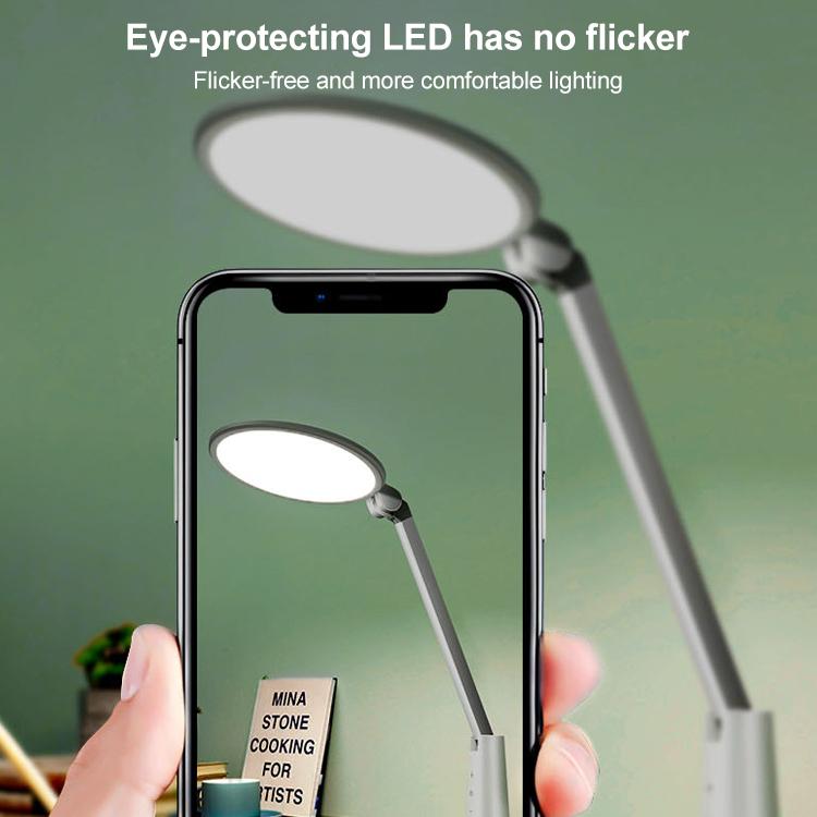 LED Natural Light AA Grade Eye Protection Foldable Study Desk Lamp, SD888