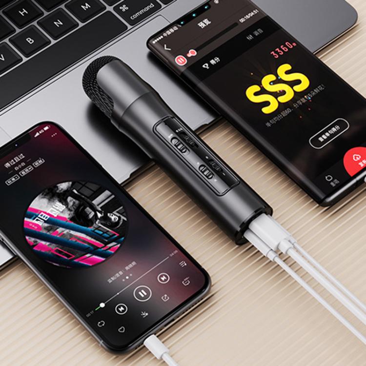 Lebo P1 Karaoke Microphone Audio Home Bluetooth Wireless Microphone