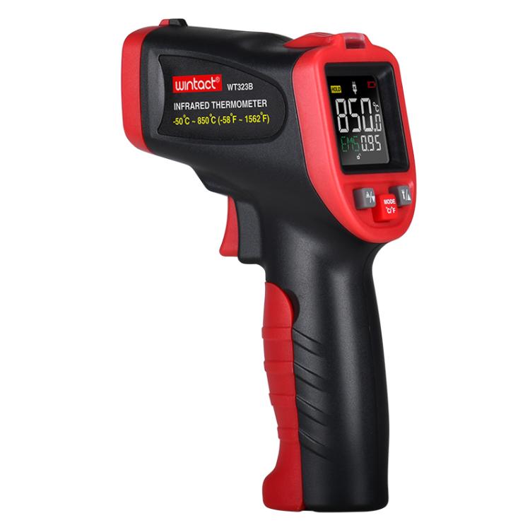 Wintact WT323B Infrared Thermometer Measuring Range -50 to 850 Degrees Celsius, WT323B WT323B