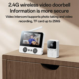 Yesido KM27 4.3 inch TFT Screen 2.4G Wireless Video Intercom Doorbell