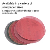 Manual Round Dust Extraction Polishing Hand Grinding Board with Sandpaper Set