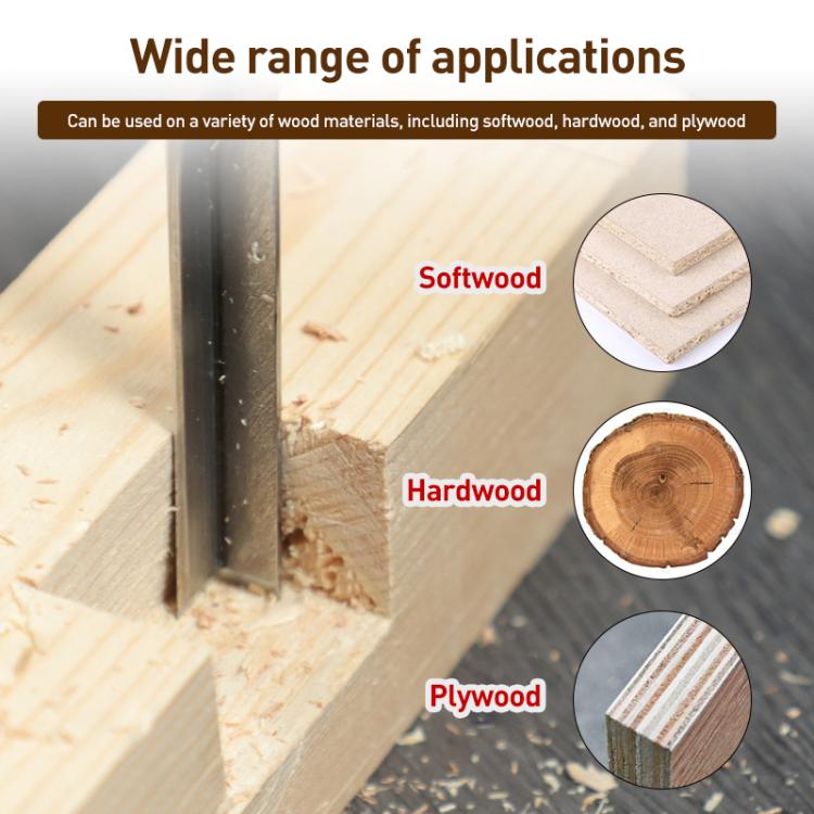 RUITOOL Knockable Through Handle Woodworking Chisel Slotting Chisel Carving Tool, Right Angle Chisel, Right Angle+Flat Chisel