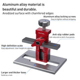 RUITOOL Multifunctional Cabinet Door Installation Locator Aid with Base, Without Drill, With 10mm Drill, With 6/8/10mm Drill
