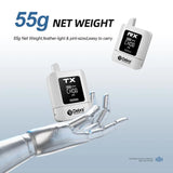 DEBRA ST-mini 2.4G Stereo Wireless Monitor System Transmitter & Receiver, TX & RX