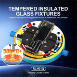 Relife RL-601Q Heat-Insulating Ring-Shaped Tempered Glass Motherboard Repair Fixture, Relife RL-601Q