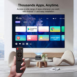 WOWOTO WWT-BL15 Android 11 LCD Display 720P 120ANSI Smart Projector, WWT-BL15