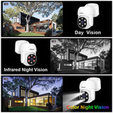 SriHome NVS005-POE030 3MP HD 4-CH POE Camera Network Video Recorder Kit, 3MP 4-CH