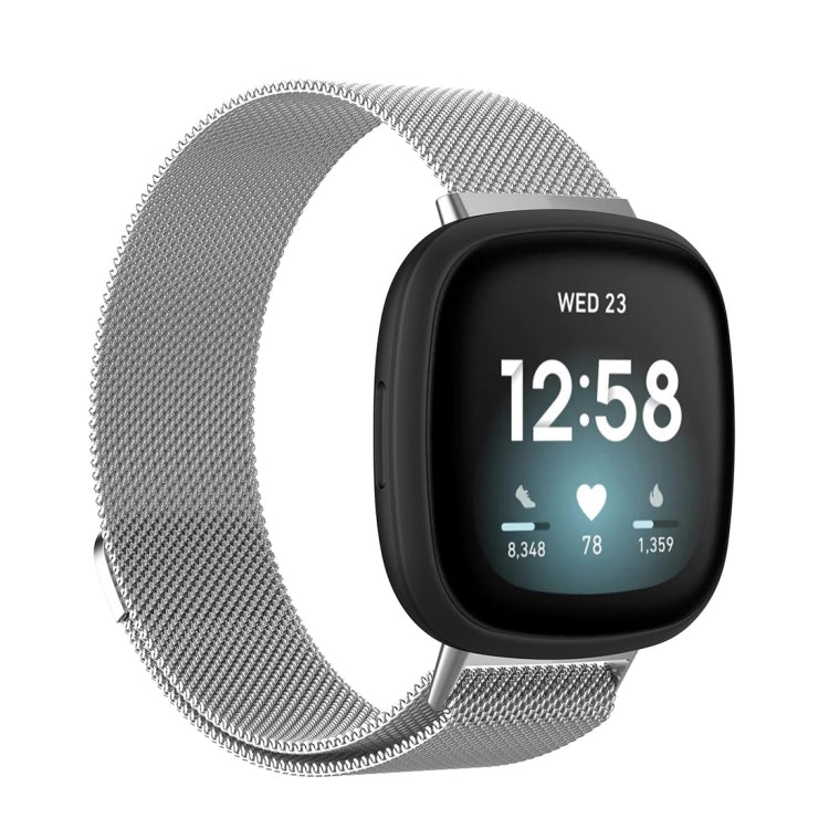 For Fitbit Versa 3 / Fitbit Magnetic Milano Replacement Strap, Large Size, Small Code