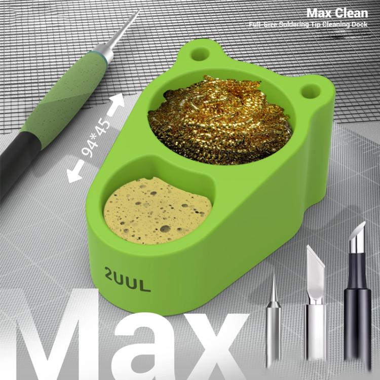 2UUL FD30 Max Clean Full-Size Soldering Tip Cleaning Dock
