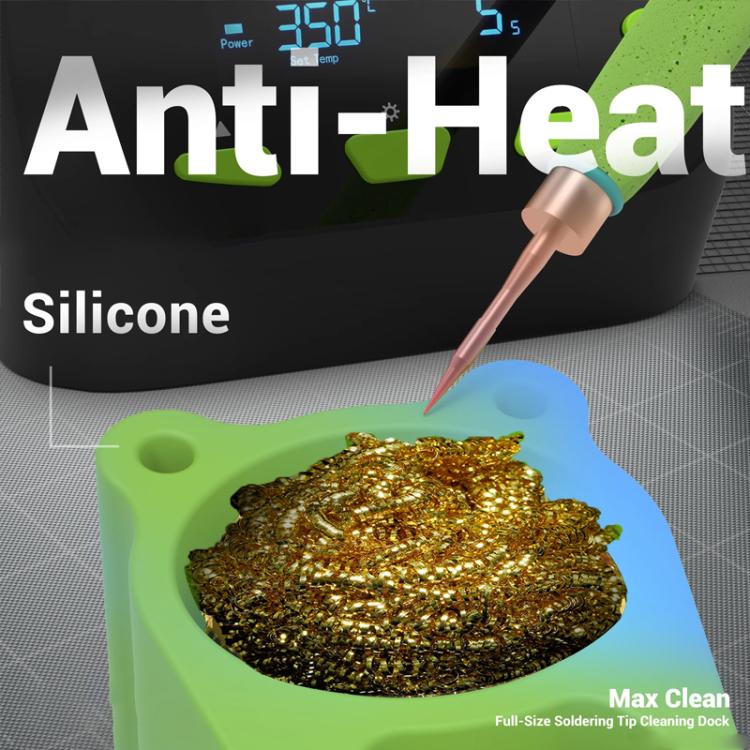 2UUL FD30 Max Clean Full-Size Soldering Tip Cleaning Dock