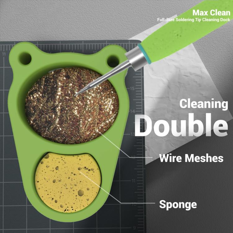 2UUL FD30 Max Clean Full-Size Soldering Tip Cleaning Dock