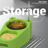 2UUL FD30 Max Clean Full-Size Soldering Tip Cleaning Dock