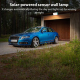 N776B Solar LED High Power Dual Color Sensor Wall Light