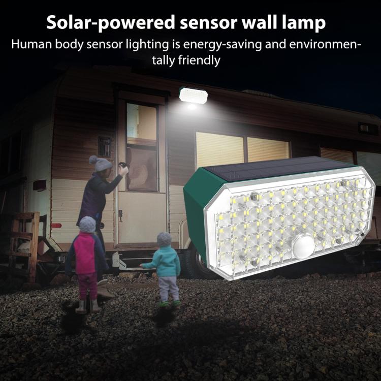 N776B Solar LED High Power Dual Color Sensor Wall Light