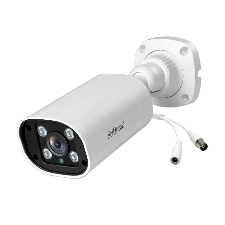 SriHome NVS008-AHD006 2MP HD 4-CH XVR NVR Camera Network Video Recorder Kit, NVS008-AHD006 4-CH