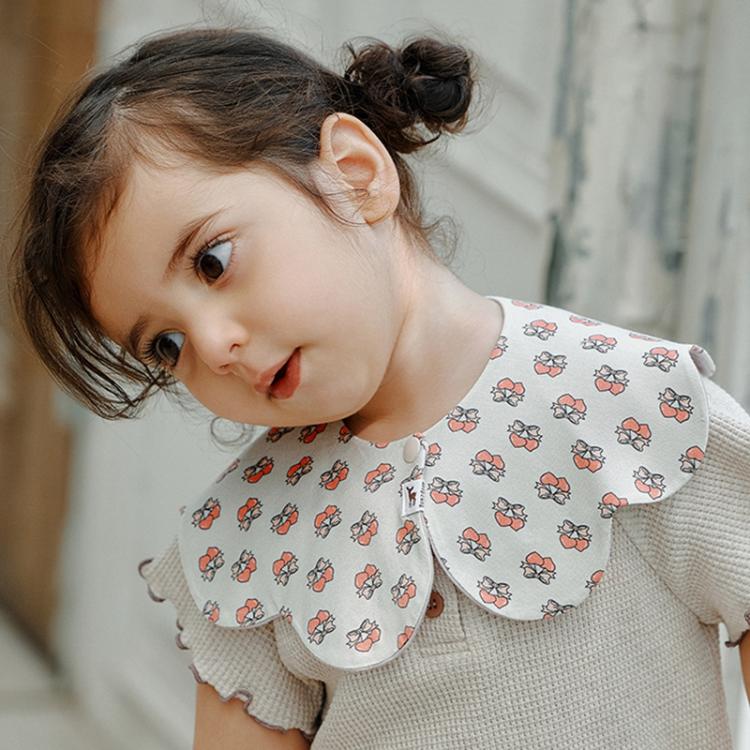 Benzdeer Petal Shape Bib Infants Saliva Towel, Love Heart, Ripple Red and Blue Grid, Ripple Bow, Large Color Grid, Pink and Yellow Stripes, Pink and Blue Stripes, Retro Checkered Flowers, Retro Butterfly, Retro Line Flowers, Retro Umbrella, Tool       ...