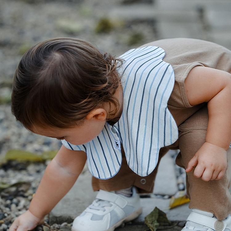 Benzdeer Petal Shape Bib Infants Saliva Towel, Love Heart, Ripple Red and Blue Grid, Ripple Bow, Large Color Grid, Pink and Yellow Stripes, Pink and Blue Stripes, Retro Checkered Flowers, Retro Butterfly, Retro Line Flowers, Retro Umbrella, Tool       ...