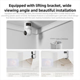 Original Xiaomi Mijia Smart Camera 4 Dual Lens PTZ 360 Degree AI Detection 5MP WiFi 6 Home Security Mi Home APP Camera, Xiaomi Mijia Smart Camera 4 Dual Lens