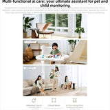 Original Xiaomi Mijia Smart Camera 4 Dual Lens PTZ 360 Degree AI Detection 5MP WiFi 6 Home Security Mi Home APP Camera, Xiaomi Mijia Smart Camera 4 Dual Lens