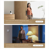 Original Xiaomi Smart Camera 4 4K Dual-band Wi-Fi 6 8MP HDR AI Tracking Night Vision Two-Way Audio Home Security Baby Monitor Pet Camera, Xiaomi Smart Camera 4 4K