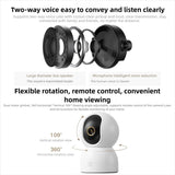 Original Xiaomi Smart Camera 4 4K Dual-band Wi-Fi 6 8MP HDR AI Tracking Night Vision Two-Way Audio Home Security Baby Monitor Pet Camera, Xiaomi Smart Camera 4 4K