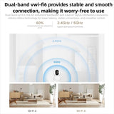 Original Xiaomi Smart Camera 4 4K Dual-band Wi-Fi 6 8MP HDR AI Tracking Night Vision Two-Way Audio Home Security Baby Monitor Pet Camera, Xiaomi Smart Camera 4 4K