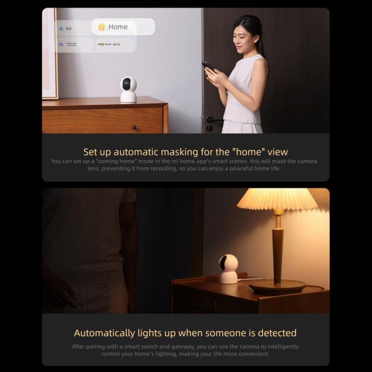 Original Xiaomi Smart Camera 4C 3.5K AI Detection 6MP Full Color Night Vision WiFi 6 Home Security Camera, Xiaomi Smart Camera 4C 3.5K