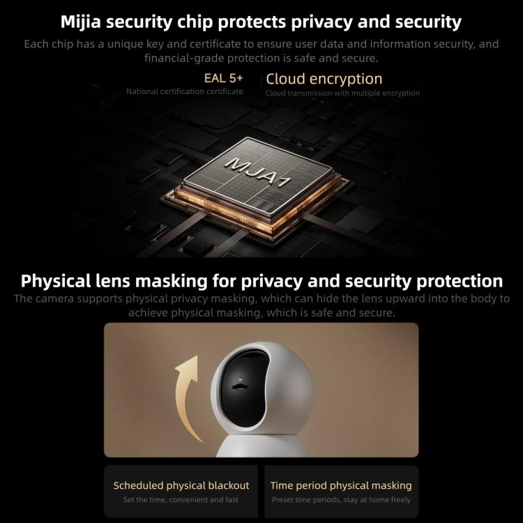Original Xiaomi Smart Camera 4C 3.5K AI Detection 6MP Full Color Night Vision WiFi 6 Home Security Camera, Xiaomi Smart Camera 4C 3.5K