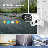 SriHome NVS001-IPC037 2MP HD 4-CH NVR WiFi IP Camera Kit, EU Plug, US Plug, UK Plug, AU Plug