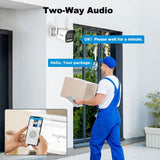 SriHome NVS001-IPC065 5MP 4-CH NVR WiFi IP Camera Kit, EU Plug, US Plug, UK Plug, AU Plug