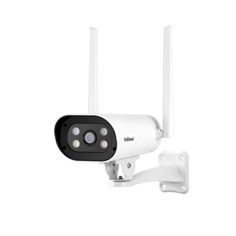SriHome NVS009-IPC037 2MP 4-CH NVR WiFi IP Camera Kit, EU Plug, US Plug, UK Plug, AU Plug