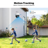 Srihome SH072 8MP 2.4 / 5G WiFi Outdoor AI Auto-Tracking Wireless WiFi Security Camera, EU Plug, US Plug, UK Plug, AU Plug