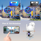 SriHome NVS009-IPC059 5MP 4-CH NVR WiFi IP Camera Kit, EU Plug, US Plug, UK Plug, AU Plug