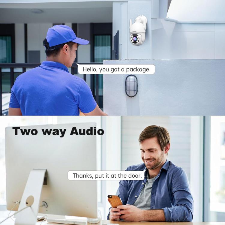 SriHome NVS009-IPC059 5MP 4-CH NVR WiFi IP Camera Kit, EU Plug, US Plug, UK Plug, AU Plug