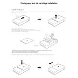 50pcs Original Xiaomi Mijia Pocket Printing Photo Paper, Xiaomi Mijia Pocket Printing Photo Paper