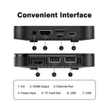 Tanix TX5 Plus Android 14 Smart TV Box with Remote Control, Amlogic S905X5M Quad-Core, 2GB+16GB, 4GB+32GB