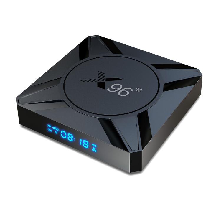 X96 M300 Android 14 Smart TV Box with Remote Control, Amlogic S905X5M Quad-Core, 4GB+32GB 4GB+32GB UK Plug