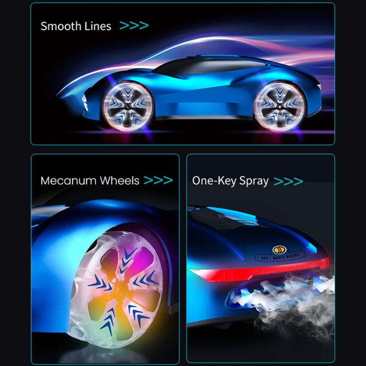 JJR/C Q206 B Future Technology New Energy Concept Remote Control Car, Single Control, Dual Control