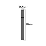 Milanese Casual Magnetic Strap, Size: Free Size, For Xiaomi Haylou Solar LS05