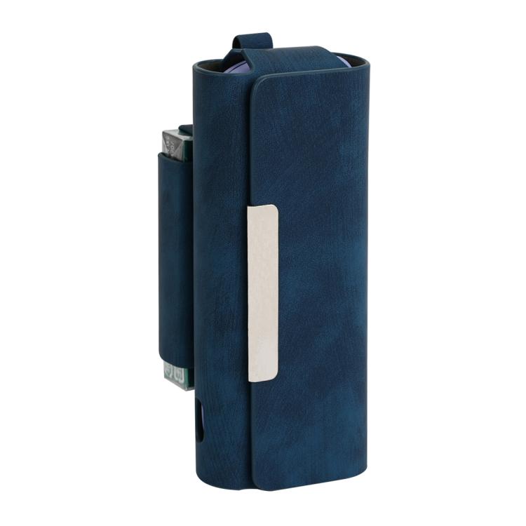 Frosted Retro Pattern Electronic Cigarette and Cigarette Storage Bag with Hook, For IQOS ILUMA / ILUMA i