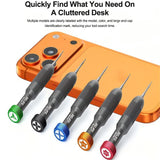 RELIFE RL-717 Rocket-Head Screwdrivers for Disassembling and Repairing (5 in 1 Set)